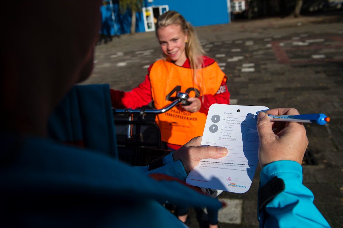 VVN Verkeersexamen fietscontrole