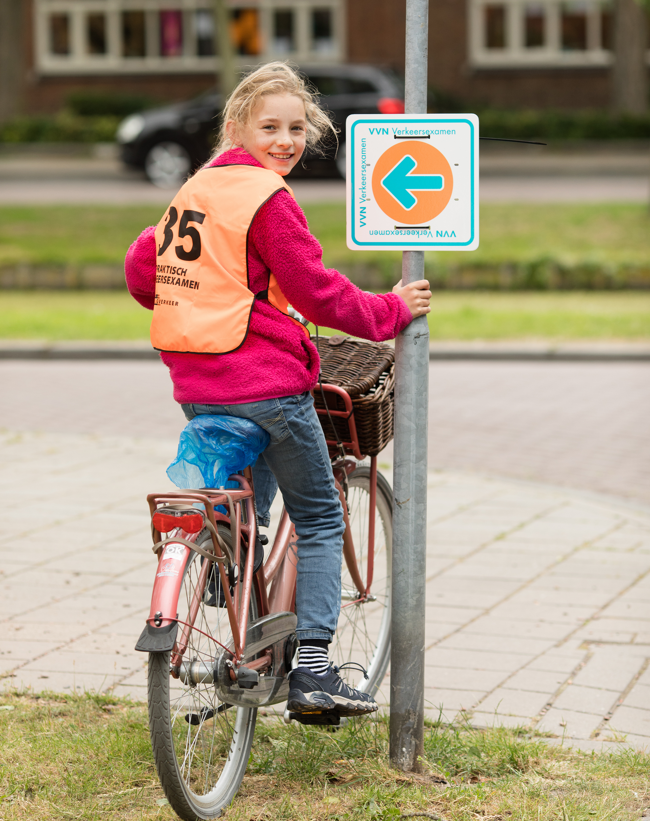 VVN praktisch Verkeersexamen routebord