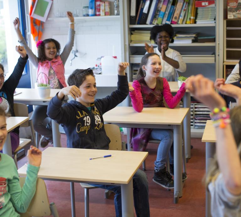 Kinderen geslaagd