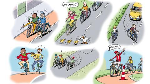 Kennis over fietsen in een groep